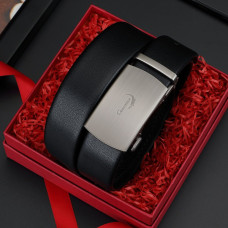 Classic Black Crocodile Leather Belt CC4DE3693J01